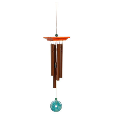 Woodstock Outdoor Turquoise Garden Wind Chime - image 1