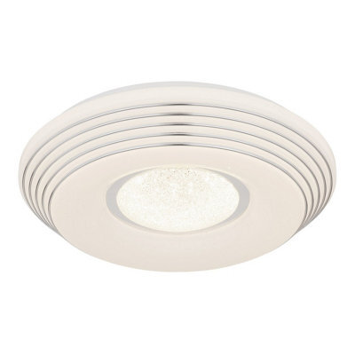 Luminosa Lighting Luminosa Pillo Decorative Flush Ceiling Light White Led Dimmable 2700-6500K Remote Control - image 1