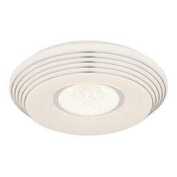 Luminosa Lighting Luminosa Pillo Decorative Flush Ceiling Light White Led Dimmable 2700-6500K Remote Control