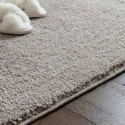 The Rug Edit Super Snug Washable Light Grey Area Rug - 67X130Cm - thumbnail 3