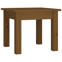 Berkfield Stylish Coffee Table Honey Brown 35X35X30 Cm Solid Wood Pine
