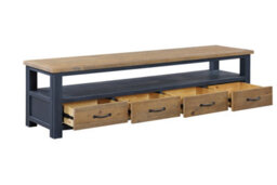 Baumhaus Splash Of Blue - Super Sized Widescreen Television Cabinet - thumbnail 5