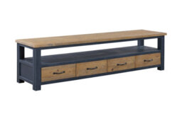 Baumhaus Splash Of Blue - Super Sized Widescreen Television Cabinet - thumbnail 3