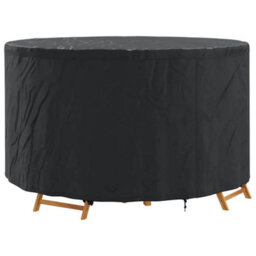 Walplus Outdoor Furniture Cover Black 157 X 157 X 85 Cm 420D Fabric - thumbnail 3