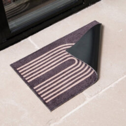 Artsy Doormats Brown Abstract Indoor Washable Doormat - thumbnail 2