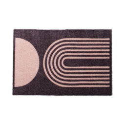 Artsy Doormats Brown Abstract Indoor Washable Doormat - thumbnail 3