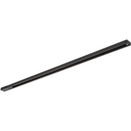 2M Commercial Lighting Display Track - Live & Dead Ends - Black - Single Circuit - thumbnail 1