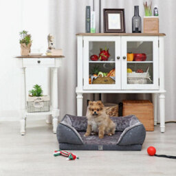 Orthopaedic Pet Bed With Bamboo & Charcoal Infused Memory Foam - Dog Or Cat Crate Mattress - Small, H20 X W41 X D61Cm - thumbnail 3