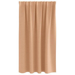 Berkfield Curtains With Curtains 2 Pcs Light Brown 140 X 140 Cm Polyester - thumbnail 3