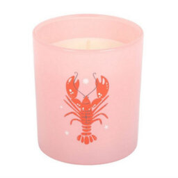 Something Different Coconut & Sea Salt Lobster Scented Candle Pink (One Size)