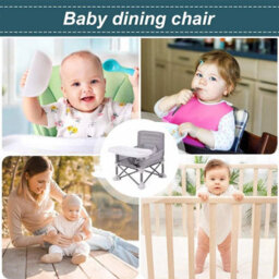 Foldable  High Chair  Portable Infant And Toddler Feeding Table Seat For Travel - thumbnail 4