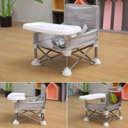 Foldable  High Chair  Portable Infant And Toddler Feeding Table Seat For Travel - thumbnail 3
