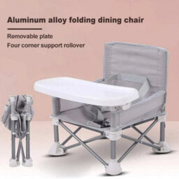 Foldable  High Chair  Portable Infant And Toddler Feeding Table Seat For Travel - thumbnail 1