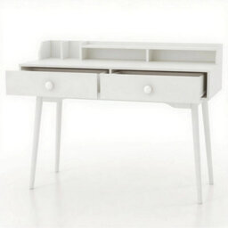 Computer Desk 120 Cm Wooden Study Table Writing Workstation - thumbnail 4