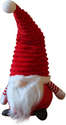 Garden Market Place Large Christmas Cute Groovikert Gonk Figure In Red - 51Cms Tall, 23Cms Wide And 17Cms Deep - image 1