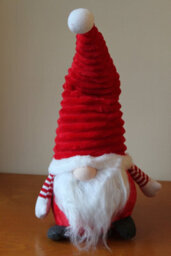 Garden Market Place Large Christmas Cute Groovikert Gonk Figure In Red - 51Cms Tall, 23Cms Wide And 17Cms Deep - thumbnail 2