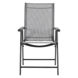 Set Of 2 Folding Garden Patio Chairs Outdoor Lounge Armchair Dining Chair - thumbnail 6