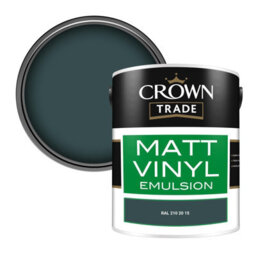 Crown Trade Vinyl Matt Walls & Ceilings Emulsion Paint Ral 210 20 15 (210 20 15) 5L - thumbnail 1