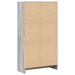 Berkfield Versatile Bookcase Grey Sonoma 60X24X109 Cm Engineered Wood - thumbnail 6