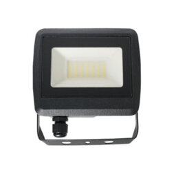 Valuelights Led 30W Ip65 Black Outdoor Garden Flood Wall Light In Cool White - thumbnail 1