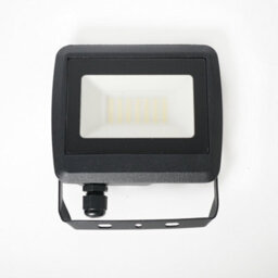 Valuelights Led 30W Ip65 Black Outdoor Garden Flood Wall Light In Cool White - thumbnail 2