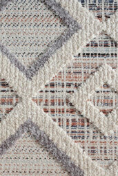 The Rugs Scandi Collection Area Rugs - Scandinavian Design Living Room Rugs And Runners In Grey-Multicolour1 - thumbnail 3