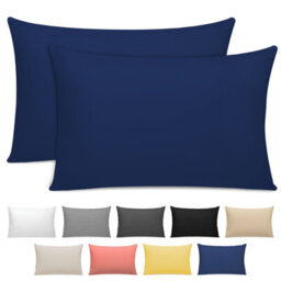 Pamposh 400 Thread Count Egyptian Cotton Pillow Cases 2 Pack Breathable Ultrasoft Pillow Covers - thumbnail 2