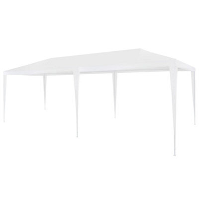 Walplus Party Tent Garden Gazebo Canopy 3X6 M Pe White - image 1