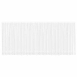 Berkfield Curtains With Curtains Floral White Polyester - thumbnail 2