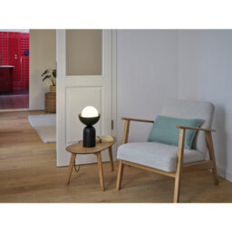 Osram Decor Bowl Table Lamp E14 Black Modern Decorative Bedside Desk Light - thumbnail 5