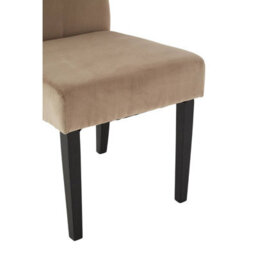 Orsina Medan Mink Cotton Velvet Dining Chair - thumbnail 6
