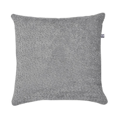 rucomfy Beanbags Rucomfy 45X45Cm Snug Cushion - Grey Luxury Soft Home Decor Pillow - image 1
