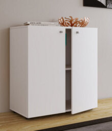 Vcm Chest Of Drawers Sideboard Vandol 1 Turning Doors - thumbnail 3