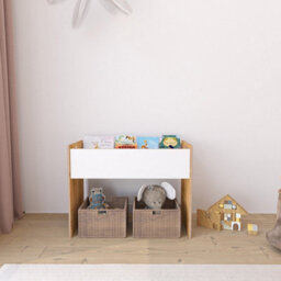 Jerenss Dove Toy Box  2 In 1 Book And Toy Storage Unit For Little Explorers - thumbnail 7