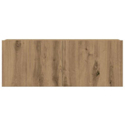 Berkfield 6 Piece Tv Cabinet Set Wall-Mounted Artisan Oak Engineered Wood - thumbnail 7