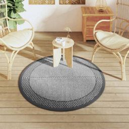 Walplus Outdoor Carpet Rugs For Garden Patios  Grey 120 Cm Pp - thumbnail 3