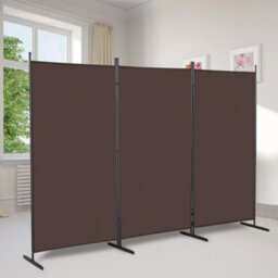 Trifold 3 Panels Folding Room Divider Wall Partition Privacy Screen - thumbnail 3
