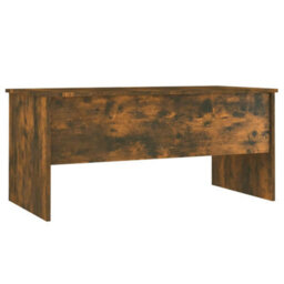 Berkfield Modern Coffee Table Smoked Oak 102X50.5X46.5 Cm Engineered Wood - thumbnail 5