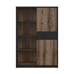Heze Furniture Kassel Contemporary Style Bookcase With Storage - thumbnail 4