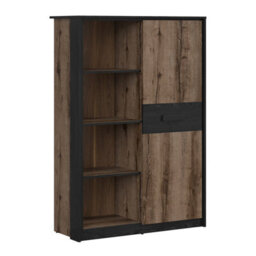 Heze Furniture Kassel Contemporary Style Bookcase With Storage - thumbnail 2