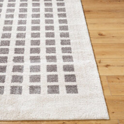 Livabliss Fossay Shaggy-Washable Beige Charcoal Modern Hig Pile Living Bedroom Rug 160 X 213 Cm Easy Care, Non Shedding - thumbnail 5