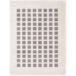 Livabliss Fossay Shaggy-Washable Beige Charcoal Modern Hig Pile Living Bedroom Rug 160 X 213 Cm Easy Care, Non Shedding - thumbnail 1