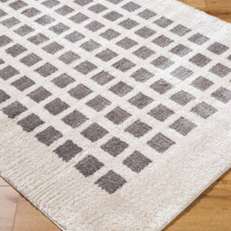 Livabliss Fossay Shaggy-Washable Beige Charcoal Modern Hig Pile Living Bedroom Rug 160 X 213 Cm Easy Care, Non Shedding - thumbnail 6
