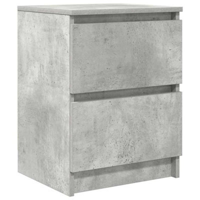 Berkfield Durable Tv Cabinet Concrete Grey 40X35X54 Cm Engineered Wood