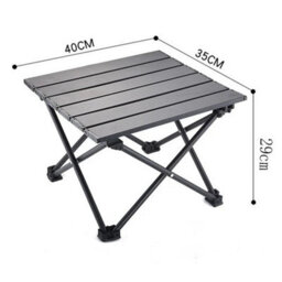 Aluminium Folding Camping Table Outdoor Picnic Garden Uk - thumbnail 2