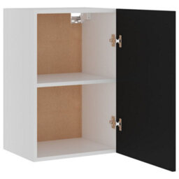 Vidaxl Hanging Cabinet Lyon Black 39.5X31X60 Cm Engineered Wood - thumbnail 6