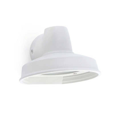 Luminosa Lighting Luminosa Bronx 1 Light Outdoor Wall Light White Ip44, Gu10 - image 1