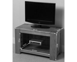 That's Furniture Kuba Solid Oak Tv Unit With Storage - thumbnail 5