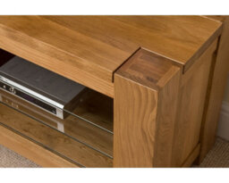 That's Furniture Kuba Solid Oak Tv Unit With Storage - thumbnail 4