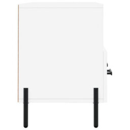 Berkfield Sturdy Tv Cabinet White 102X36X50 Cm Engineered Wood - thumbnail 7